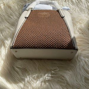 Kate Spade Jackson Straw Med Triple Compartment Sa